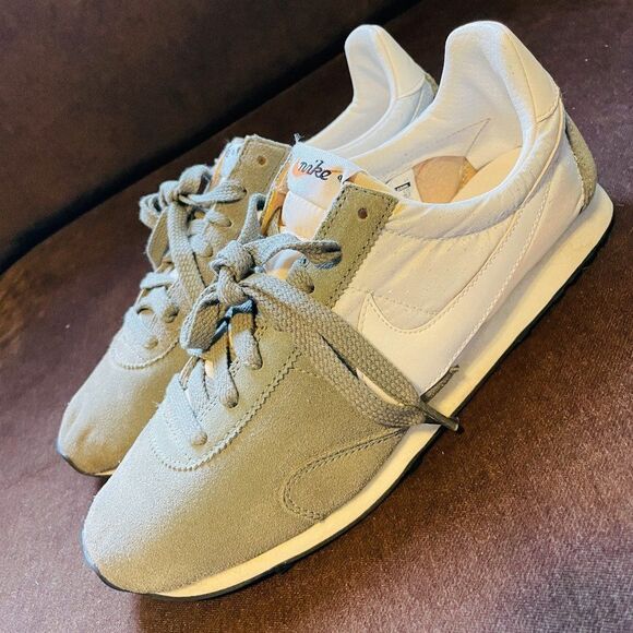 RARE Nike Vintage Pre Montreal Waffle Training Flats Off White Beige Mens 7.5 US main image 6